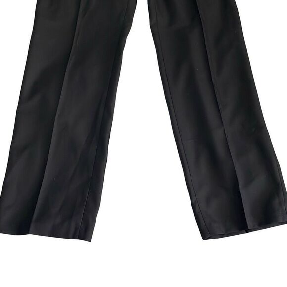 NWT Kenneth Cole Reaction Black “Sharkfin” Style Plain Front Slim Fit Pants/Slac - Picture 7 of 13